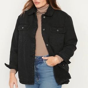 Old Navy Sherpa Denim Jacket
